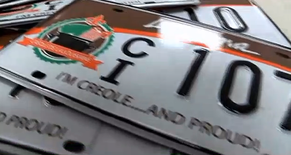 New Louisiana License Plates ‘I’m Creole…..And Proud!’ [VIDEO]