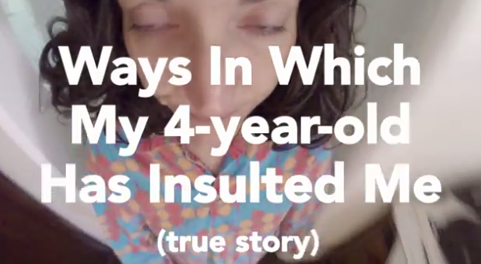 Mom Records How Brutally Honest Her Four-Year-Old Can Be [VIDEO]