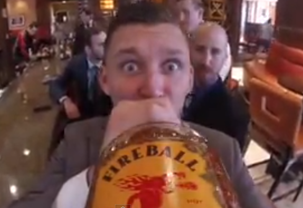 GoPro Attached To Bottle Of Whiskey At Wedding [VIDEO]