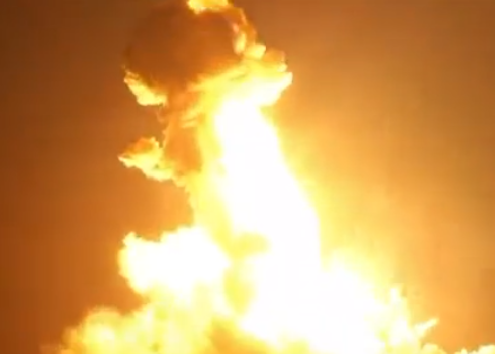 Unmanned Supply Rocket Explodes Upon Launch [VIDEO]
