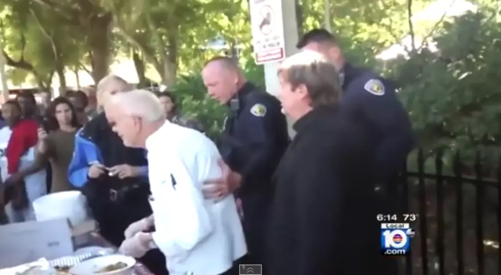 Ninety-Year-Old Man Arrested For Feeding Homeless [VIDEO]