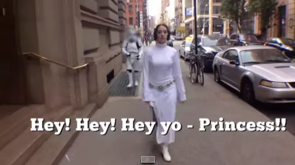 Ten Hours Of Walking In NYC As Princess Leia Is A Parody Of Ten Hours Of Walking In NYC As A Woman [VIDEO]