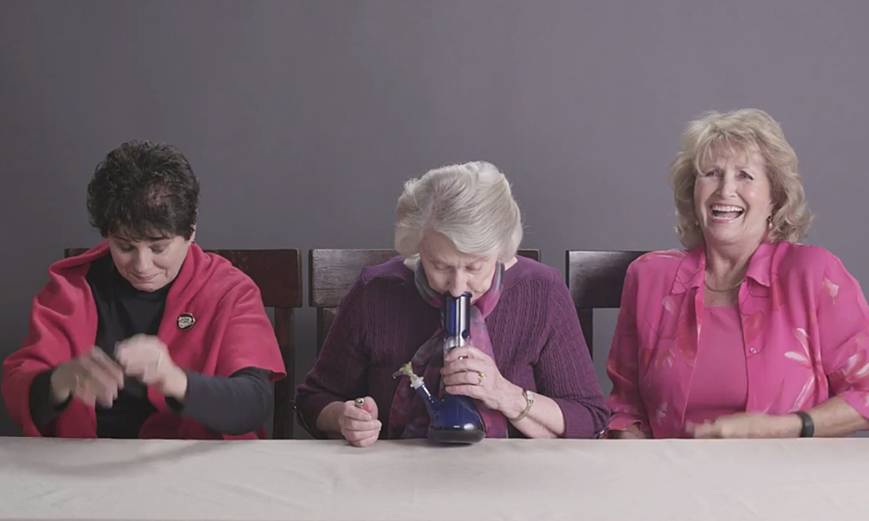 Watch What Happens When Three Grandmas Smoke Weed For The First Time [VIDEO]