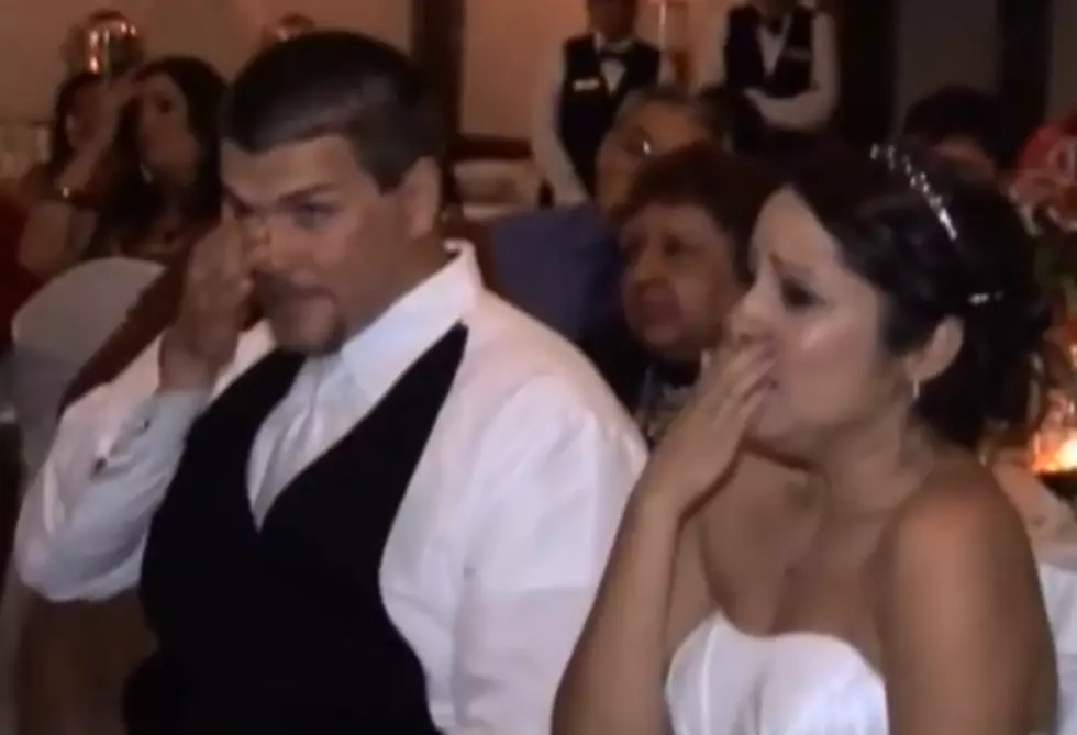 Dad Brings His Daughter and Son-In-Law To Tears At Wedding Reception [VIDEO]