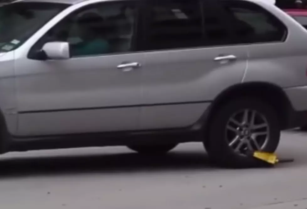 Woman Drives Off With &#8216;Boot&#8217; On Car [VIDEO]