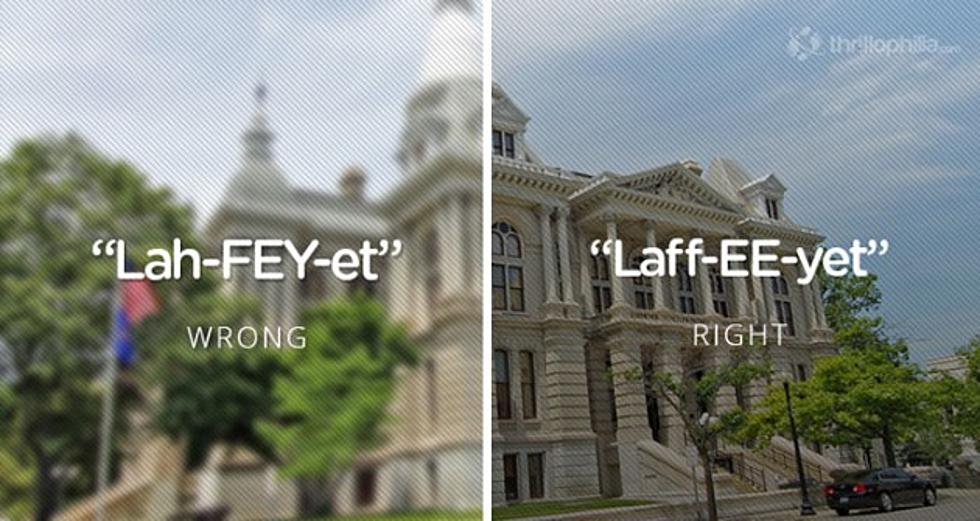 Lafayette Makes List Of Places You&#8217;ve Probably Been Mispronouncing Your Whole Life