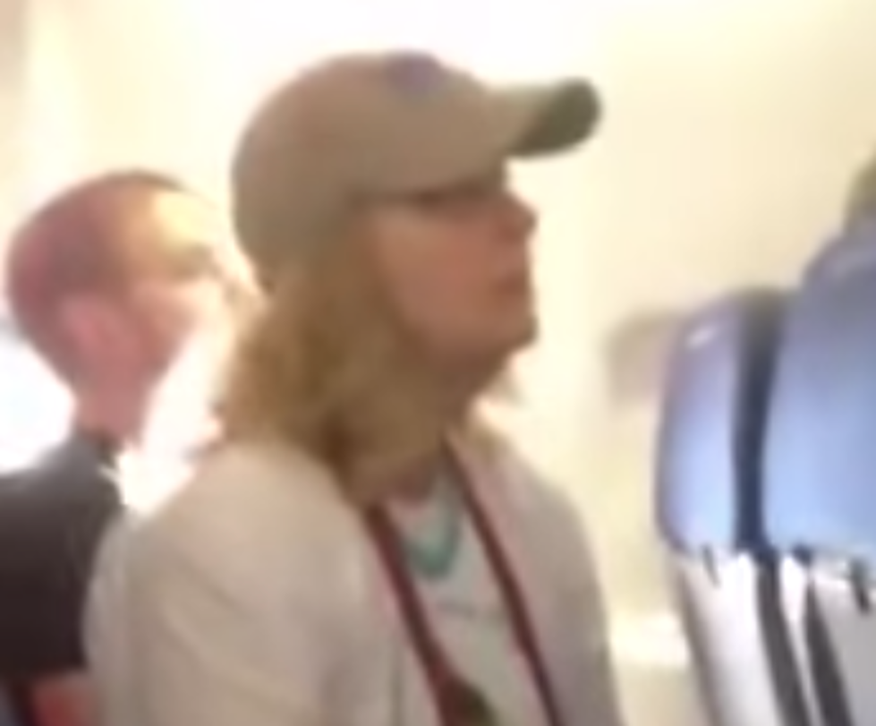 Woman Busted Smoking On Plane, Blames Fellow Passenger [VIDEO]