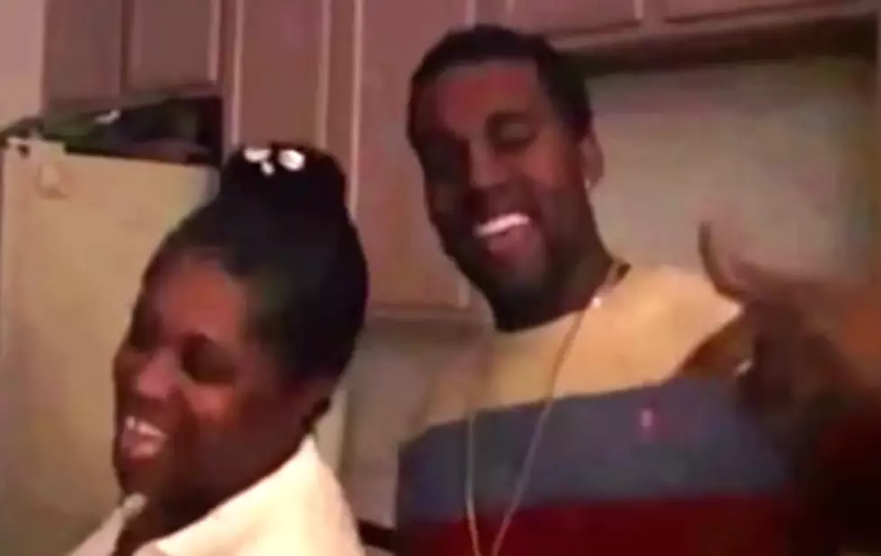 Check Out This Throwback Video Of Kanye West Rapping With His Mom
