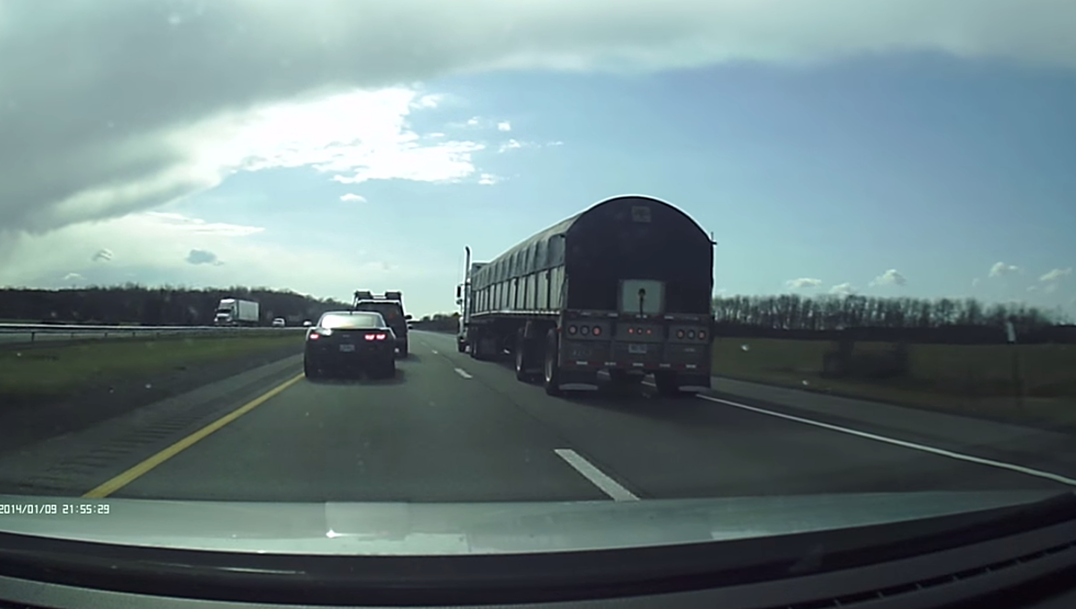 Dash Cam Captures Camaro Causing Huge Accident [VIDEO]