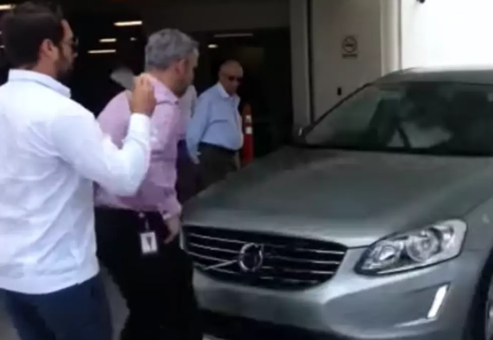 Self-Parking Car Doesn’t Stop, Runs Down Two Men [VIDEO]