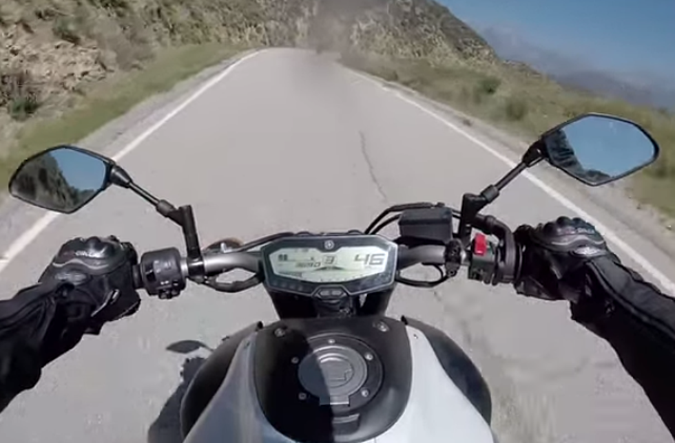 Guy On Motorcycle Hits Firetruck Head On And Survives Crash [NSFW-VIDEO]