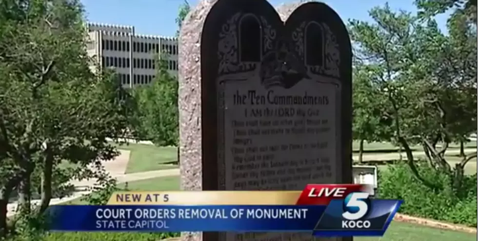 Oklahoma’s Surpreme Court Rules Ten Commandments Monument Must Be Removed [VIDEO]