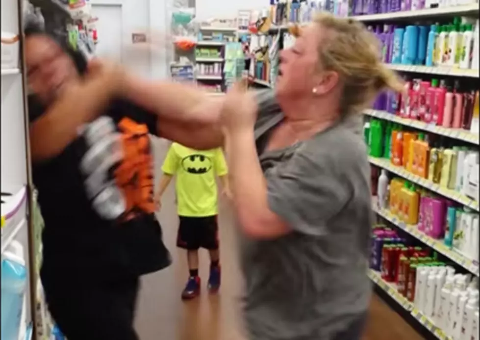 Two Women And A Child Brawl
