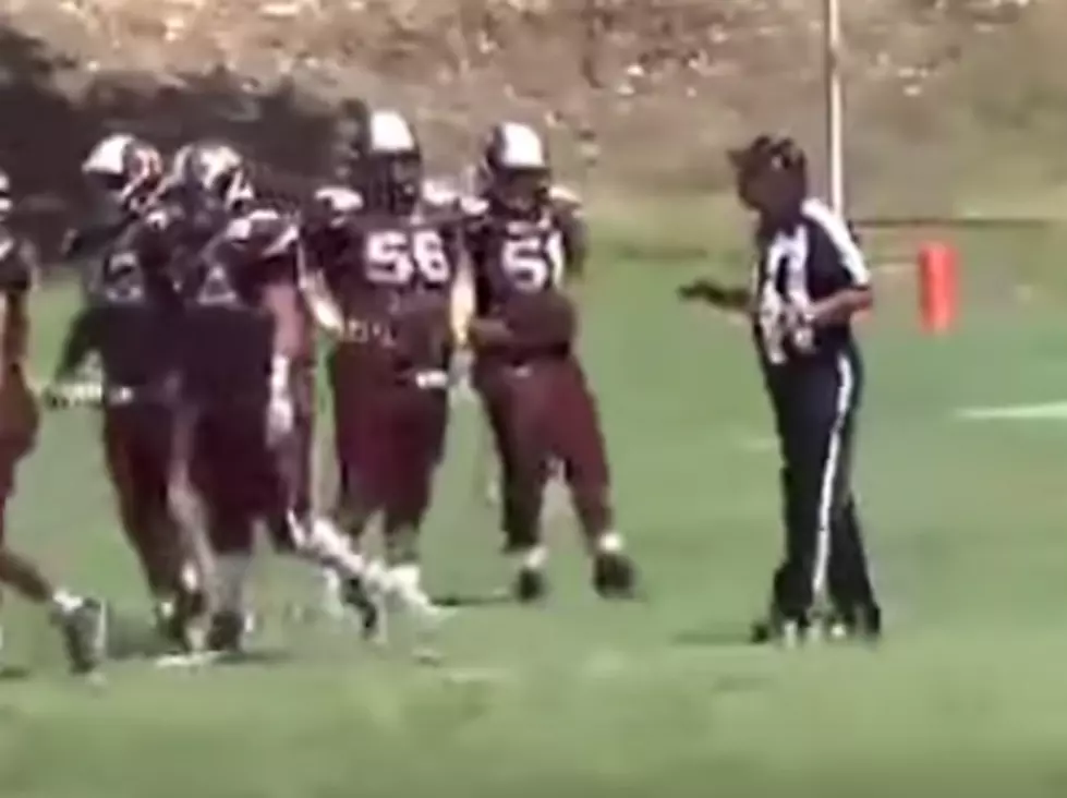 Another High School Football Player Hits A Referee [VIDEO]