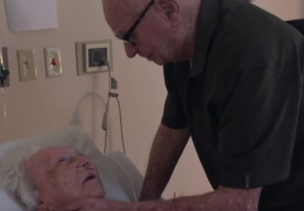 Older Gentleman Sings Song To His Dying Wife [VIDEO]