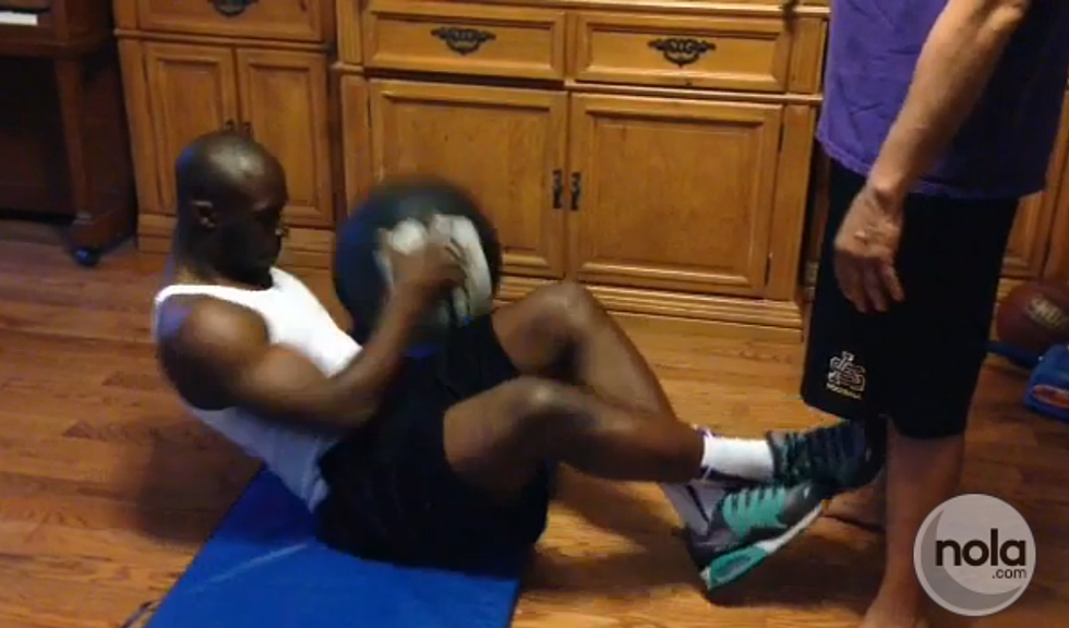 Watch Leonard Fournette&#8217;s Insane Workout Back In High School [VIDEO]