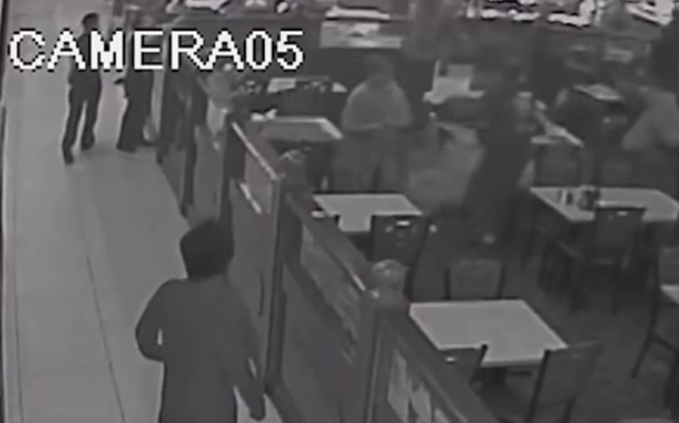 Burglar Falls Through Ceiling Of Restaurant [VIDEO]