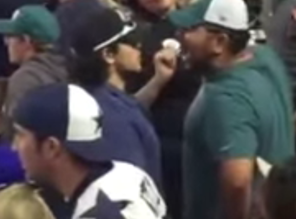 Police Step Into Family Feud At Cowboys and Eagles Game [VIDEO]