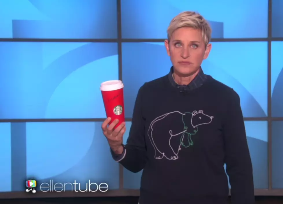 Ellen Has Perfect Solution For Starbucks’ Holiday Cup Controversy [VIDEO]