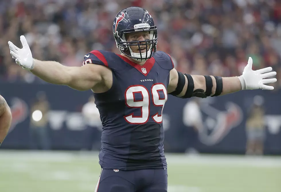 Mic&#8217;d Up J.J. Watt Shades Zach Strief, Tells Saints To Get New Right Tackle [VIDEO]