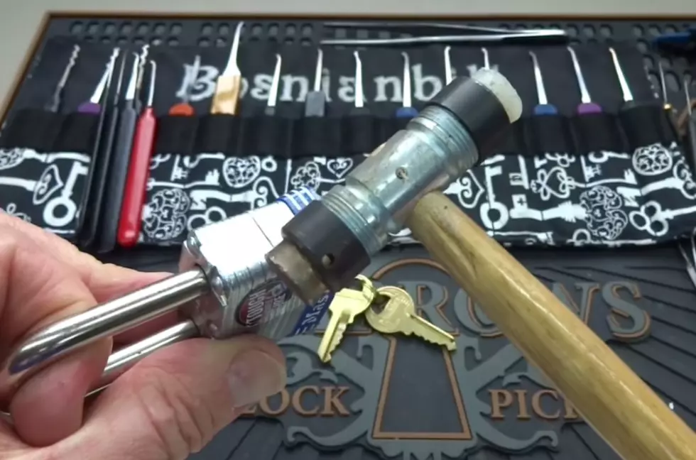 Guy Uploads Video Showing How To Easily Break Open A Master Lock With A Hammer