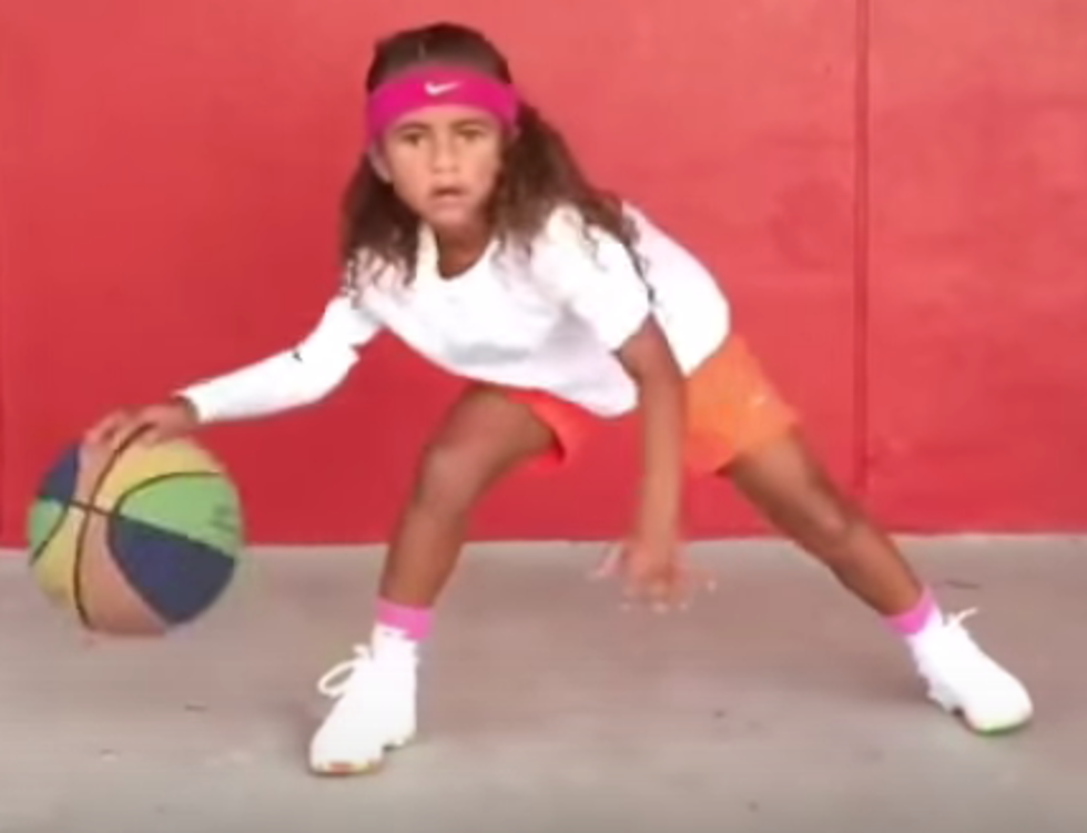 Could This 6-Year-Old Girl Be The Best Basketball Player One Day??? [VIDEO]