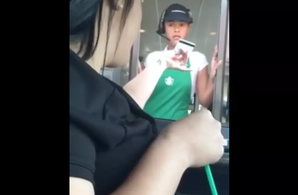 Woman Confronts Starbucks Drive-Thru Cashier For Stealing Her Credit Card [VIDEO]