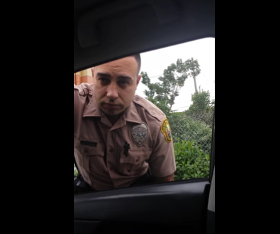 Florida Woman Pulls Over A Police Officer Because He Was Speeding [VIDEO]