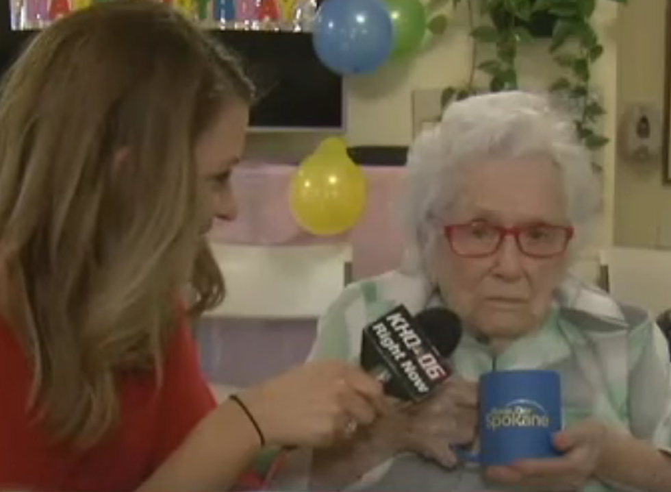 110 Year Old Woman Wants Nothing To Do With Interview [VIDEO]