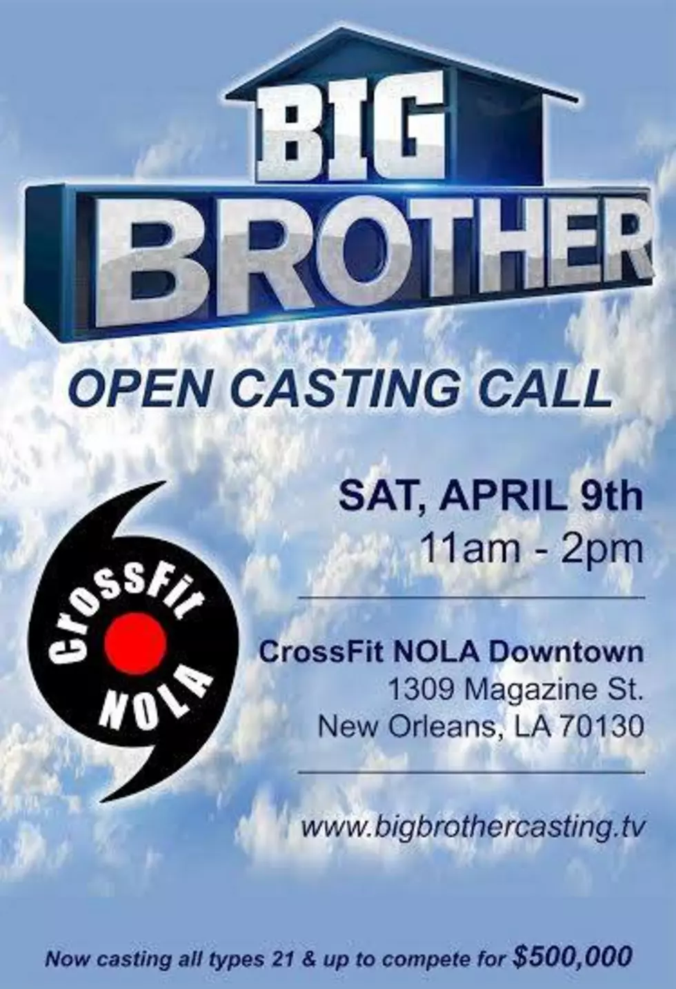 Open Casting Call For Big Brother In New Orleans