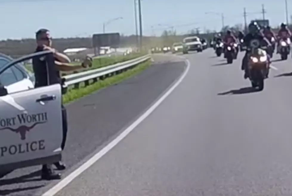 Cop Maces Innocent Bikers In Texas [VIDEO]