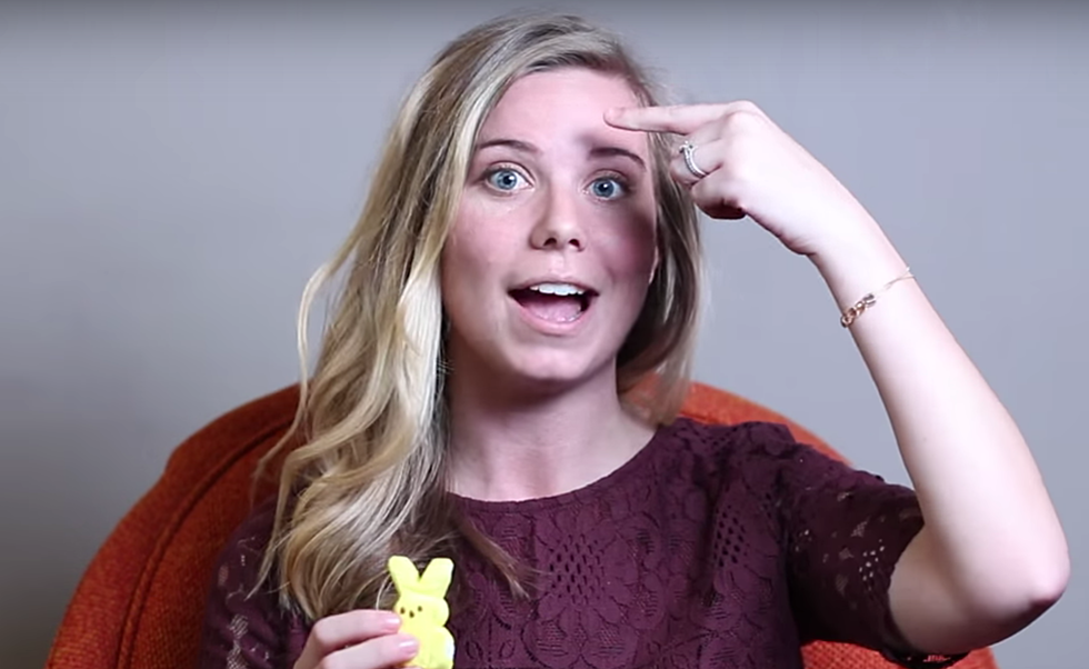 Emily J Takes ‘The Peeps Challenge’ [VIDEO]