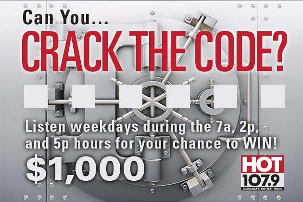 &#8216;Crack The Code&#8217; And Win $1000 From Hot 1079!
