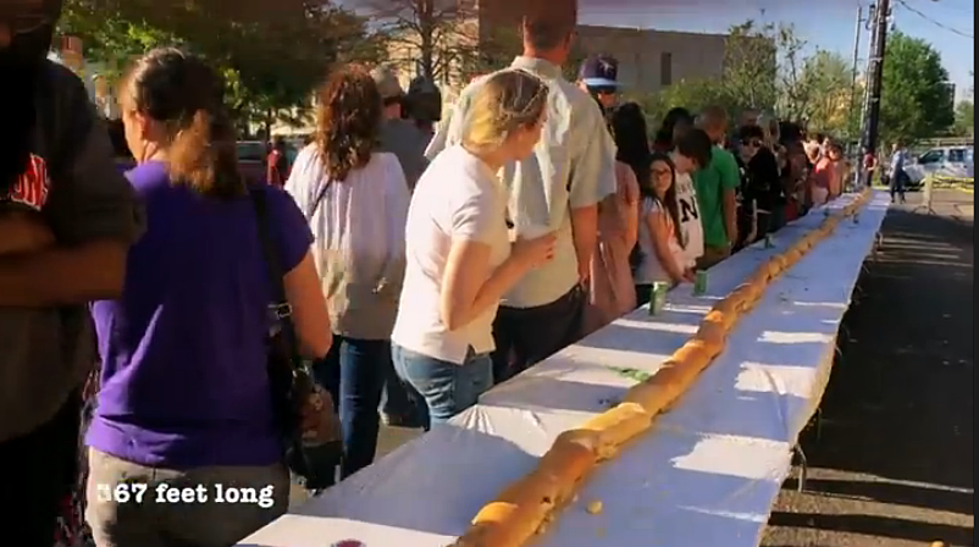 World’s Longest Po’Boy Record Was Broken During Inaugural Po’Boy Fest In Lafayette [VIDEO]