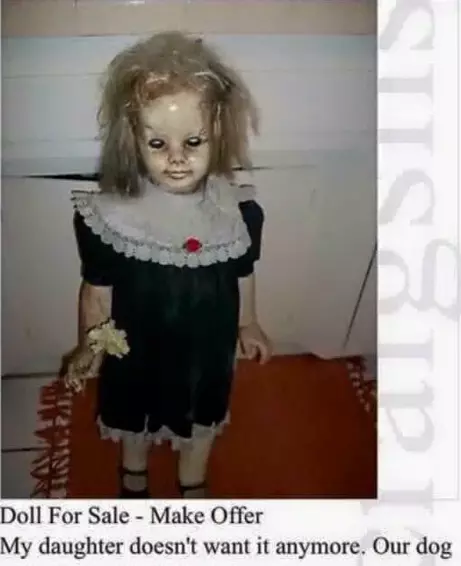 scary dolls for sale