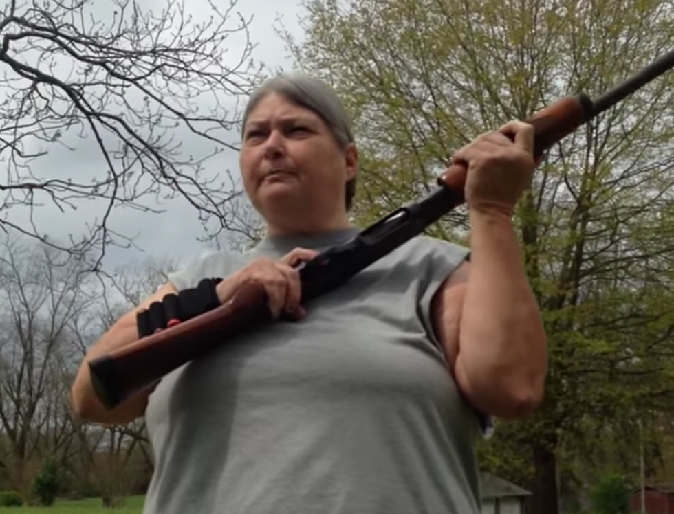 Southern Mom Destroys Kid’s Cell Phones With Gun and Sledgehammer [VIDEO]