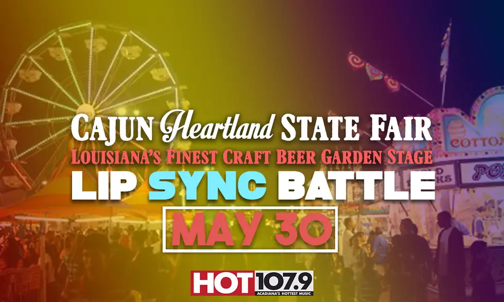 Sing Your Heart Out At Hot 1079’s ‘Lip Sync Battle’ At The 2016 Cajun Heartland State Fair