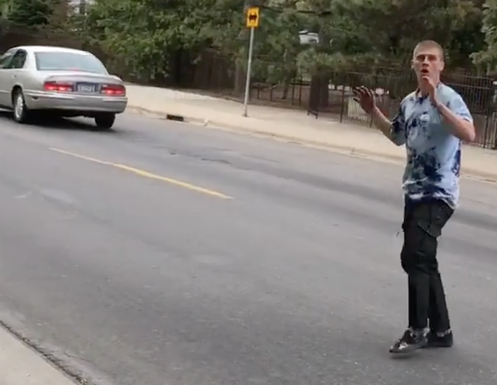 Skateboarder Almost Gets Hit By Car [VIDEO]