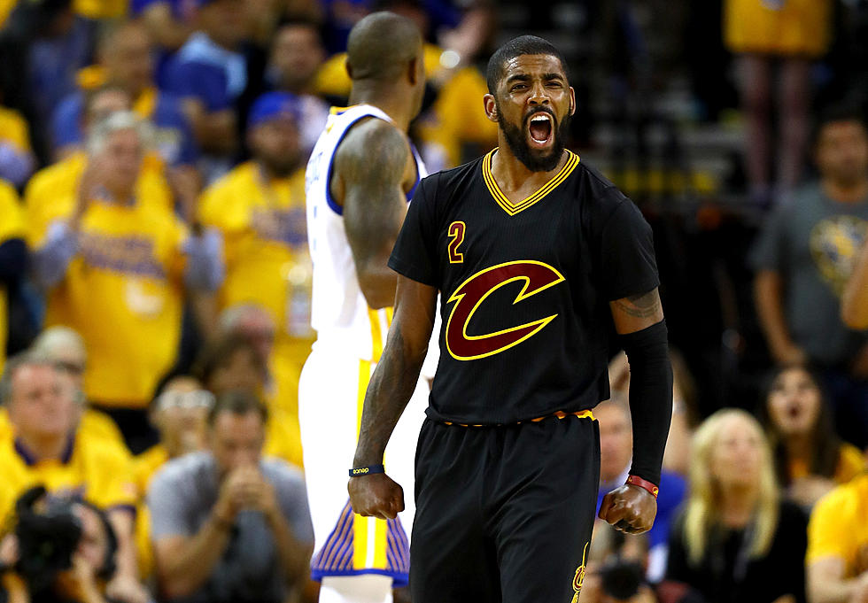 Kyrie Irving Smells Something Really Bad During NBA Finals [VIDEO]