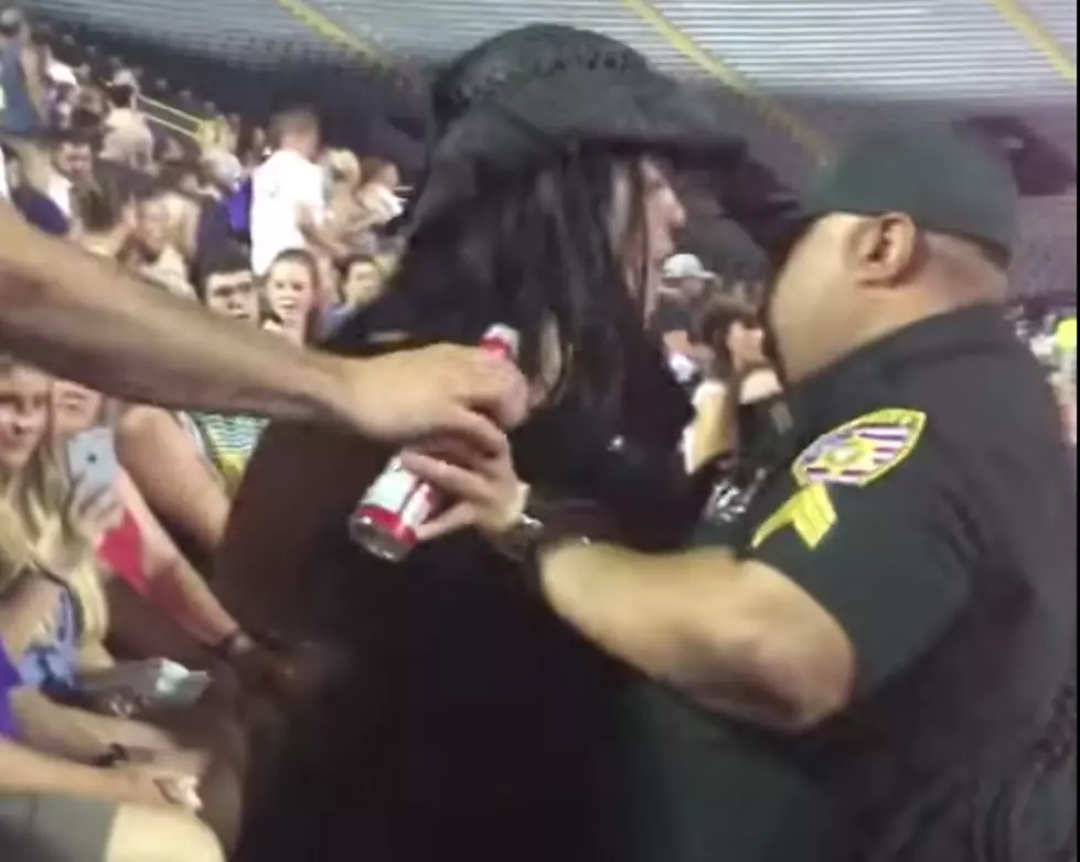 Woman Fights With Police Officer At Bayou Country Superfest [VIDEO]