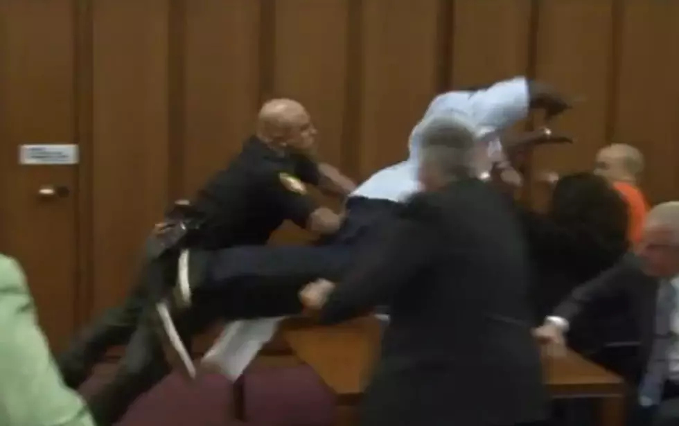 Father Of Murdered Woman Attacks His Daughter’s Killer In Court [VIDEO]