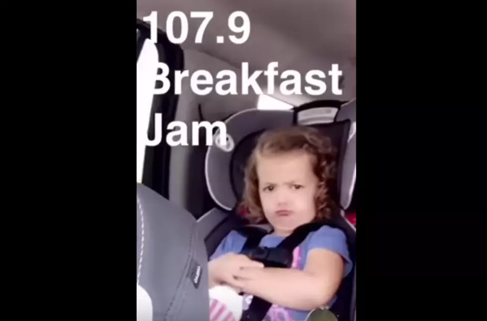 Adorable Little Girl Does NOT Want To Hear ‘Wobble’ During The Breakfast Jam [VIDEO]