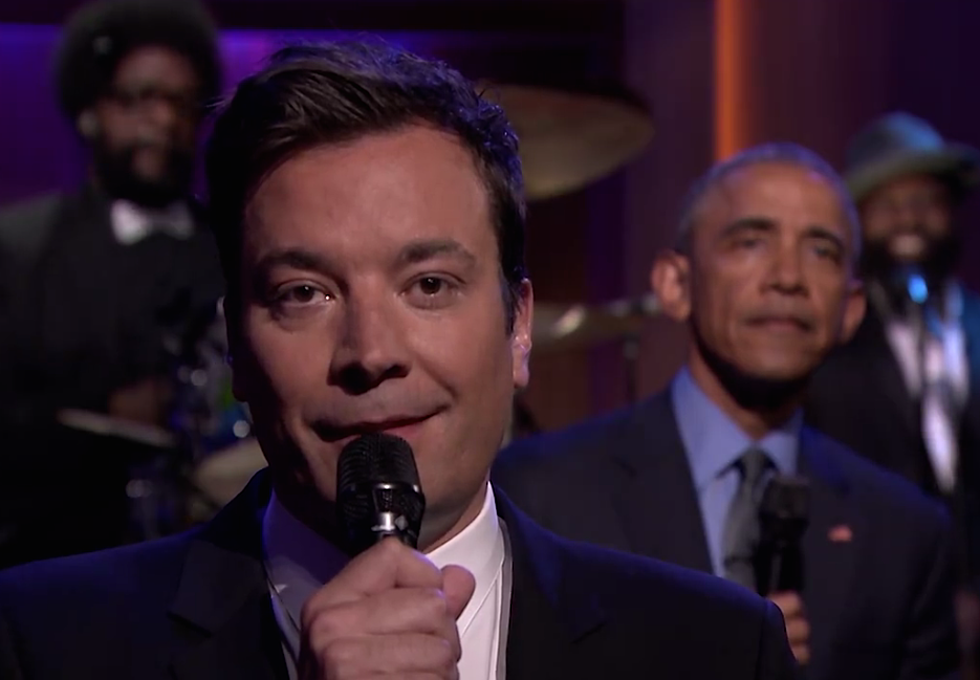 Obama Reflects On His Time As President In ‘Slow Jam The News’ On The Tonight Show Starring Jimmy Fallon [VIDEO]