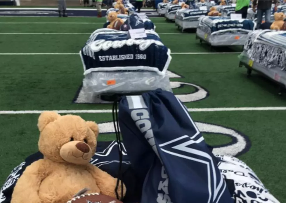 Dallas Cowboys Host Slumber Party For 100 Underserved Children