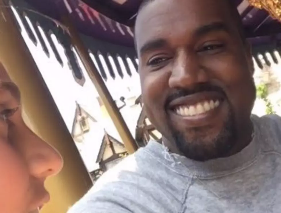 Is This The Longest Smile We’ve Ever Seen On Kanye West’s Face? [VIDEO]