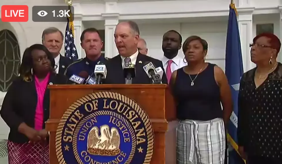 Gov. Edwards Declares State Of Emergency Preparing For Hurricane Harvey (VIDEO)