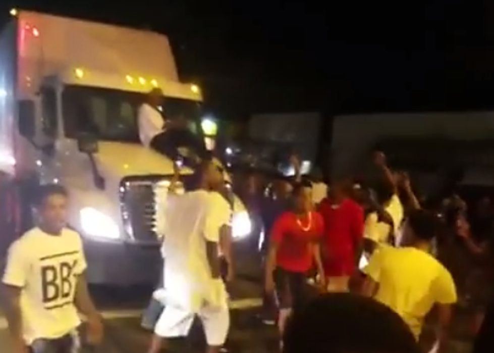 Protesters In Baton Rouge Took It To The Streets Tuesday Night [VIDEO]