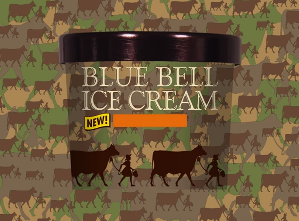Blue Bell Reveals New ‘Camo ‘n Cream’ Ice Cream Flavor