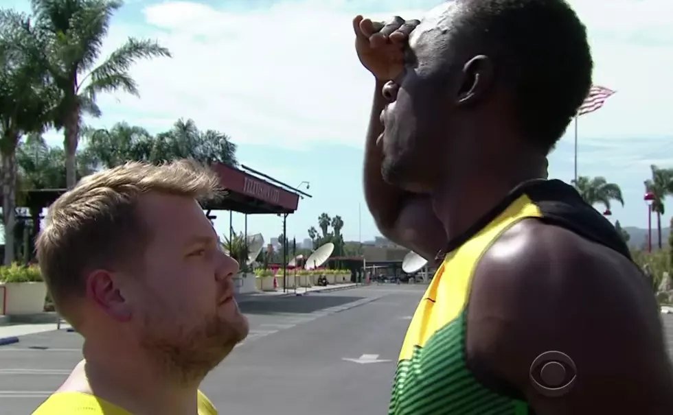James Corden Racing Usain Bolt Ended Exactly The Way You Thought It Would
