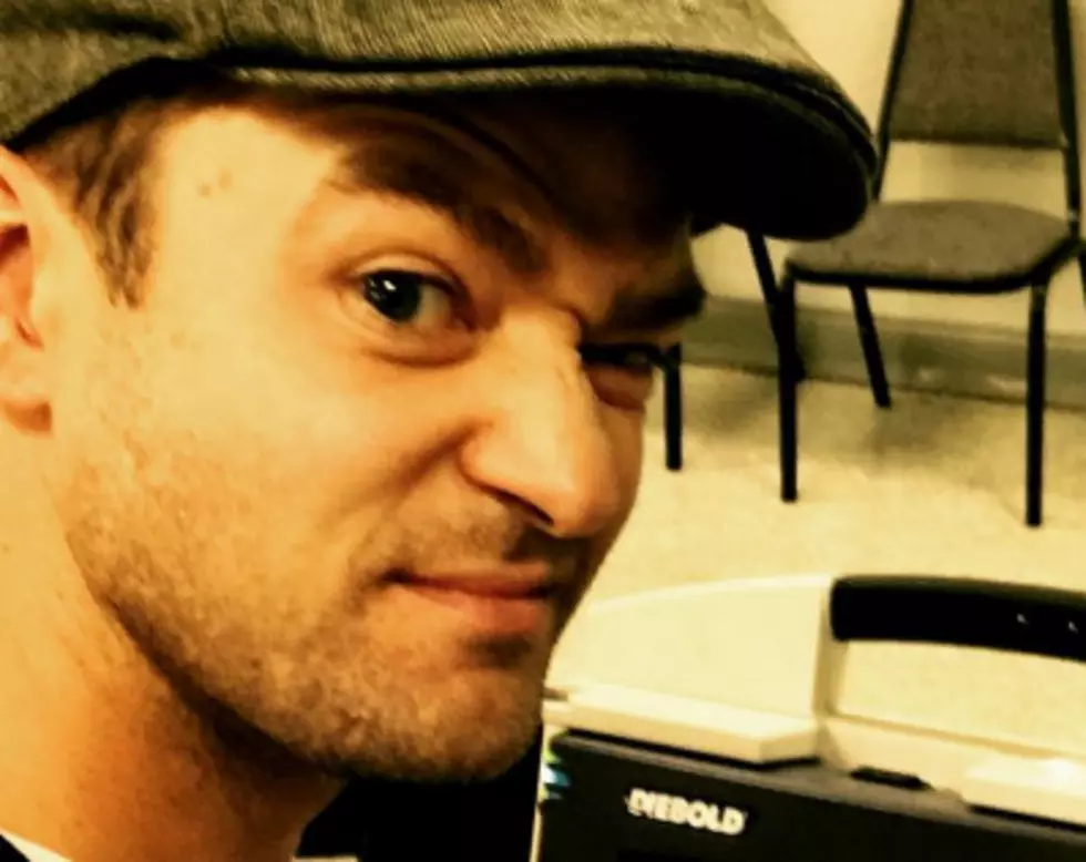 Justin Timberlake Snaps Selfie While Voting, Could Face Jail Time